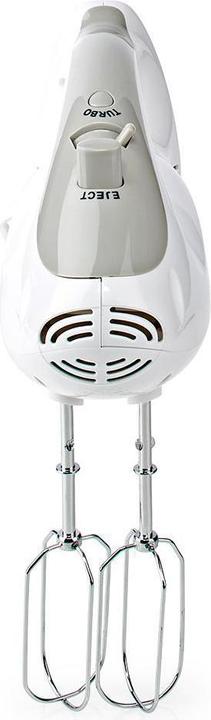 Produktbild Nedis Handmixer 200 W 5 Geschindigkeitsstufen Turbofunktion Turning Bowl / 2 Knethaken / 2 Schlägel (200 W)
