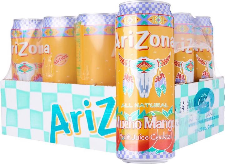 AriZona Mucho Mango Box 24 x 680 ml (24 x 68 cl)