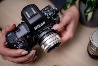 Actual product image Techart Adapter bagnetowy TZG-01 - Contax G / Nikon Z