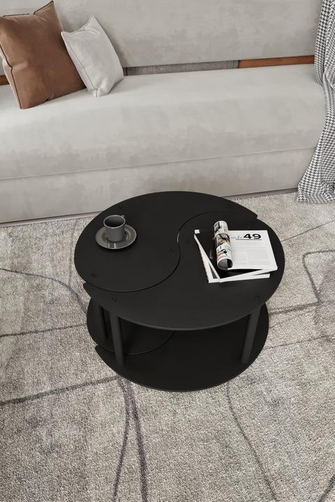 Image du produit Hanah Home Yin Yang Coffee Table 2 Set (70 x 38 x 70 cm)