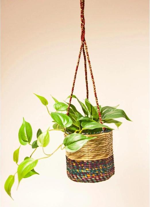 Actual product image Ambiance Technology Artisan Pflanzenkorb, medium assortiert, 15 x 15 cm (15 cm)