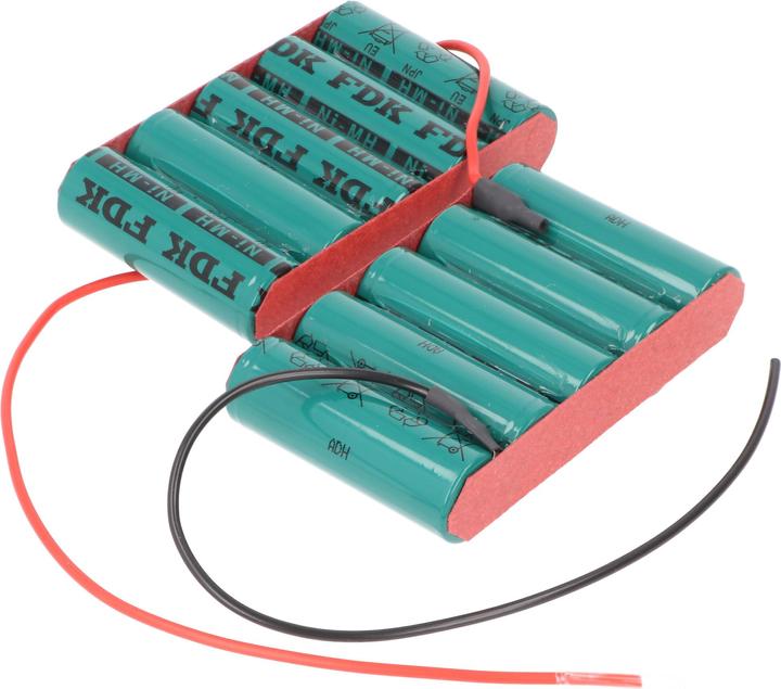 Produktbild XCell Kranakku NiCd 2x 6V 1400mAh ersetzt Teledirigent Loksteuerung 2464MX (6 V, 1400 mAh)