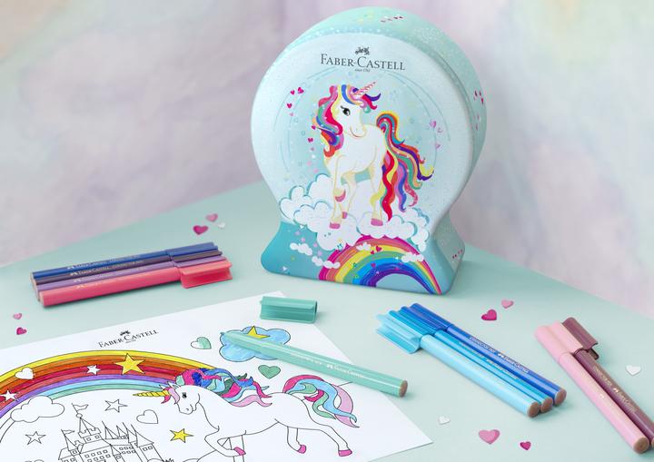 Image du produit Faber-Castell Feutre Connec.Licorne 33pcs (Mint, 33 x)