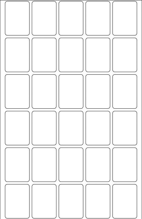 Actual product image HERMA Removable multi-purpose labels