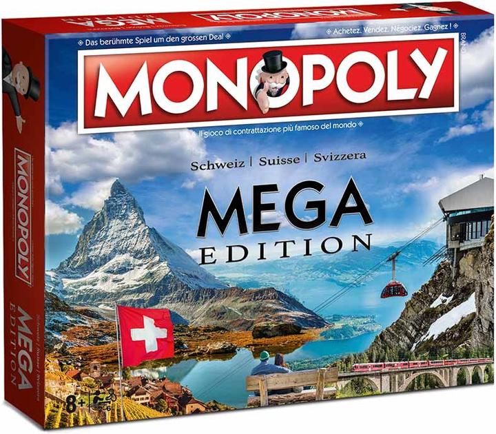 Produktbild Hasbro Mega Monopoly Schweiz (Deutsch)