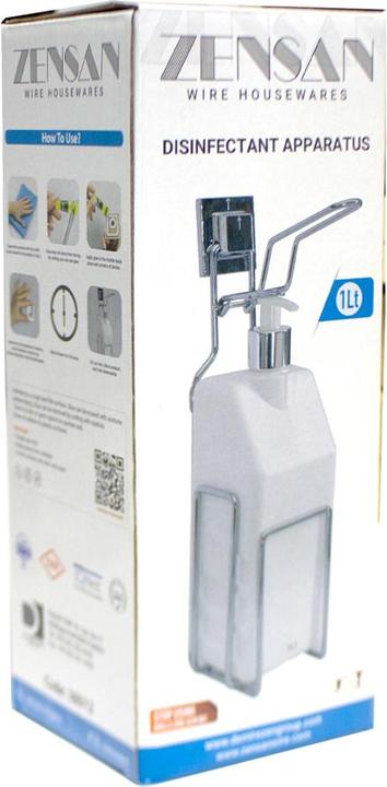 Image du produit Zensan Distributeur de désinfectant en acier inoxydable