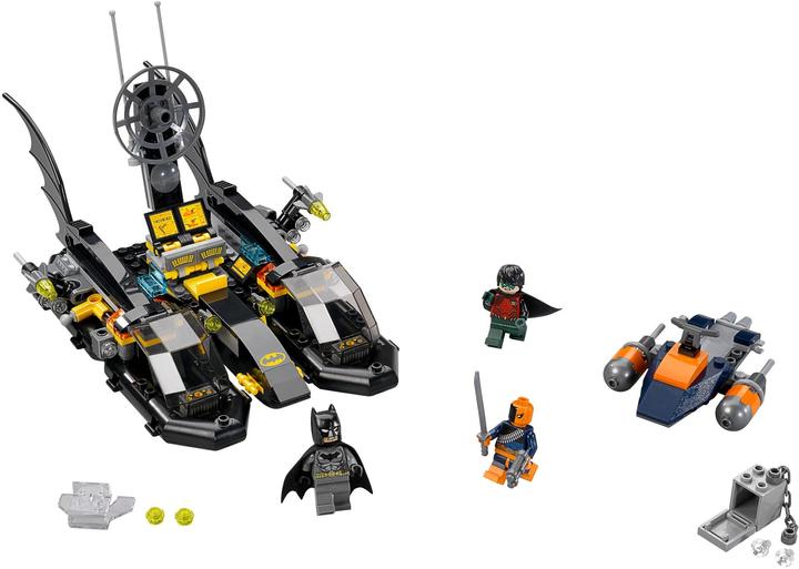 Produktbild LEGO Super Heroes Die Batboat-Verfolgungsjagd im Hafen (76034, LEGO DC)