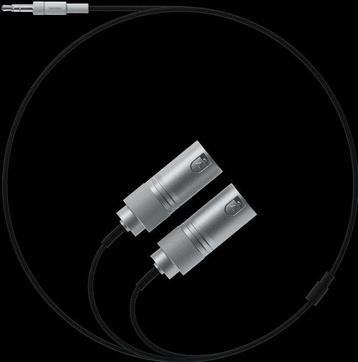 Image du produit Teenage Engineering Câble audio de terrain 3.5mm vers 2 x XLR mâle (Jack 3,5 mm (AUX))