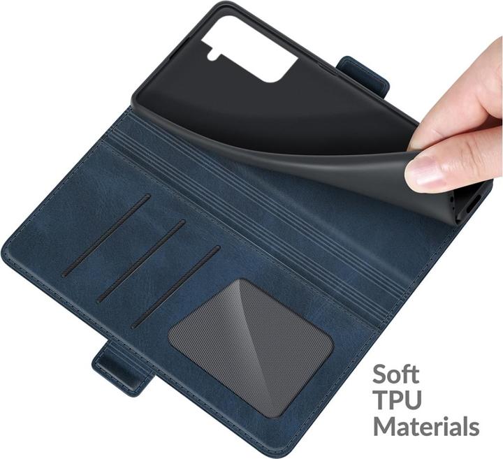 Produktbild Screenguard Samsung Galaxy S22+ CardLounge Lederhülle (Samsung Galaxy S22+)