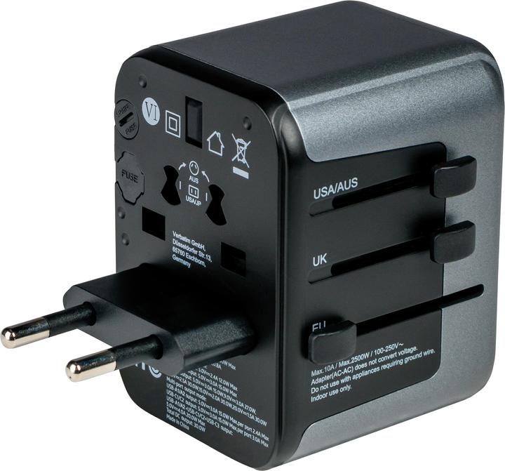 Produktbild Verbatim Universal Travel Adapter