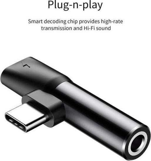 Produktbild Baseus 2in1 USB Typ-C Adapter (USB Typ C, 3.5mm Klinke, USB Typ C)