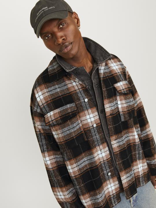 Actual product image Jack & Jones Wide cut overshirt Overshirt (XXL)