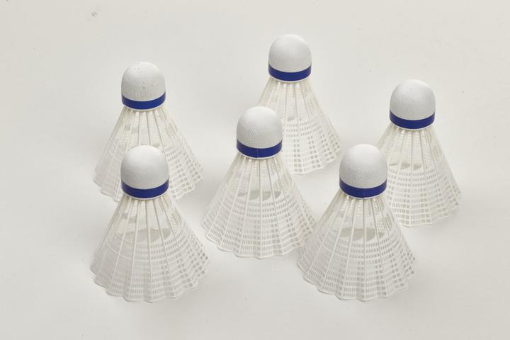Produktbild Victor be mit 6 badminton-federbällen nylon 500