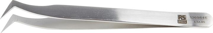 Produktbild Rs Pro Edelstahl Pinzette Säurebeständig, Spitze Winkel, Flach, 120 mm