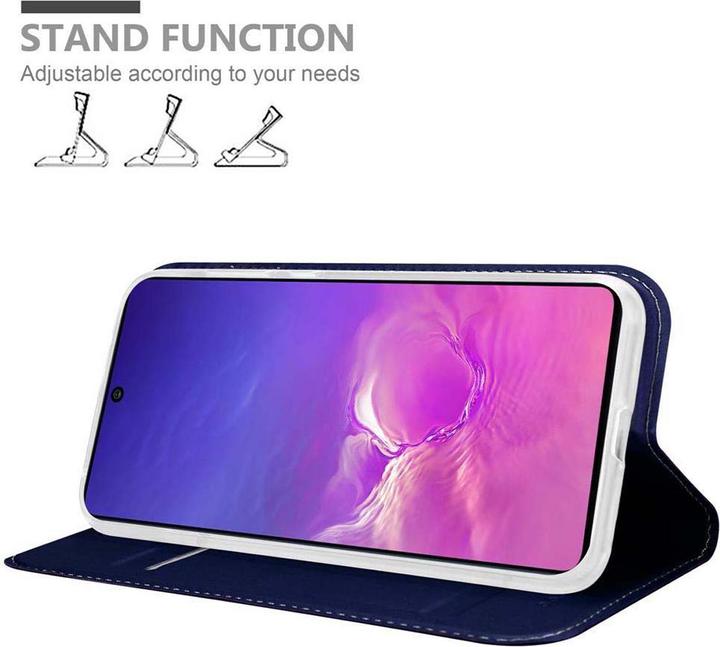 Actual product image Cadorabo Book Classy Style Cover (Samsung Galaxy A91, Samsung Galaxy S10 Lite)