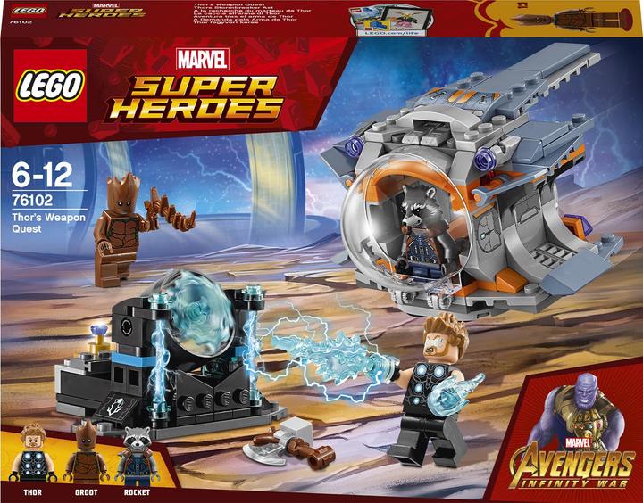 Actual product image LEGO Thor's Stormbreaker Axe (76102, LEGO Marvel)