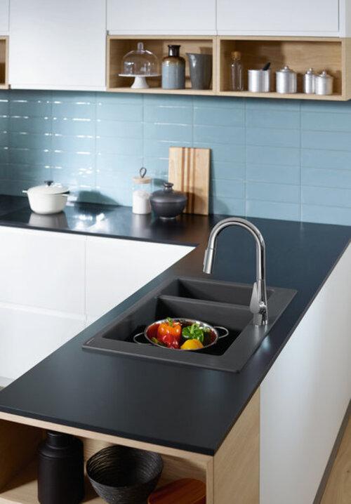 Produktbild hansgrohe HG Einhebel-Spültischmischer 160 TALIS S DN 15 m sBox Ausziehbrause ES-Op.