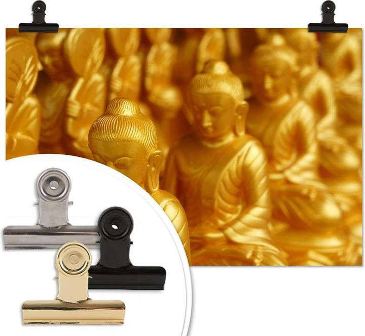 Produktbild Trenddeko Golden Buddha (75 x 50 cm)