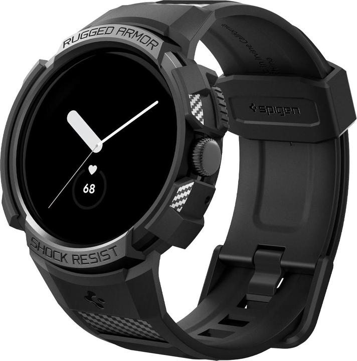 Actual product image Spigen Pixel Watch Case Rugged Armor Pro