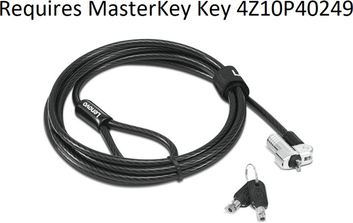 Image du produit Lenovo Kensington NanoSaver Masterkey câble-antivol