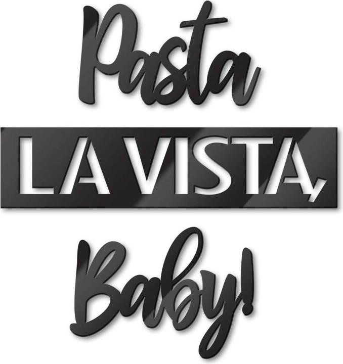 Produktbild Trenddeko Pasta La Vista Baby (30 x 32 cm)
