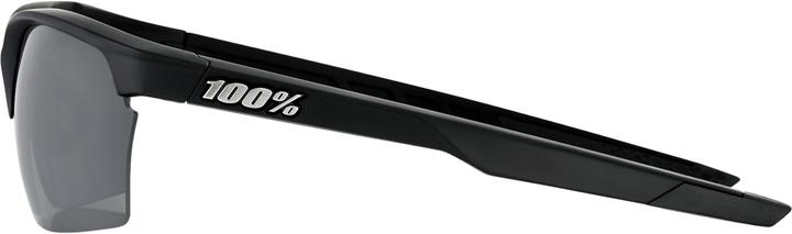 Actual product image 100% Sports Coupe (Soft Tact Black, Smoke)