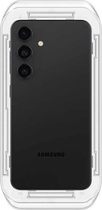 Actual product image Spigen Glas.TR Sam S24 S921 "EZ FIT" 2szt. szkło hartowane AGL07440 (2 Piece, Samsung Galaxy S24, Samsung Galaxy S25)