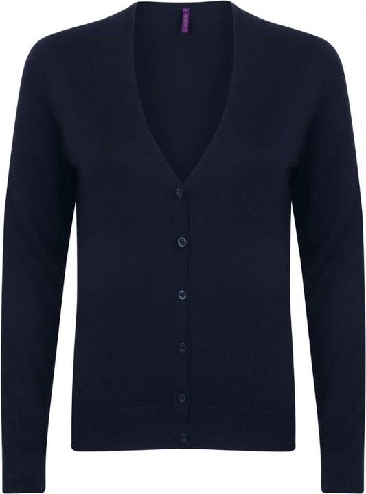 Actual product image Henbury Cardigan with V-neck (M)