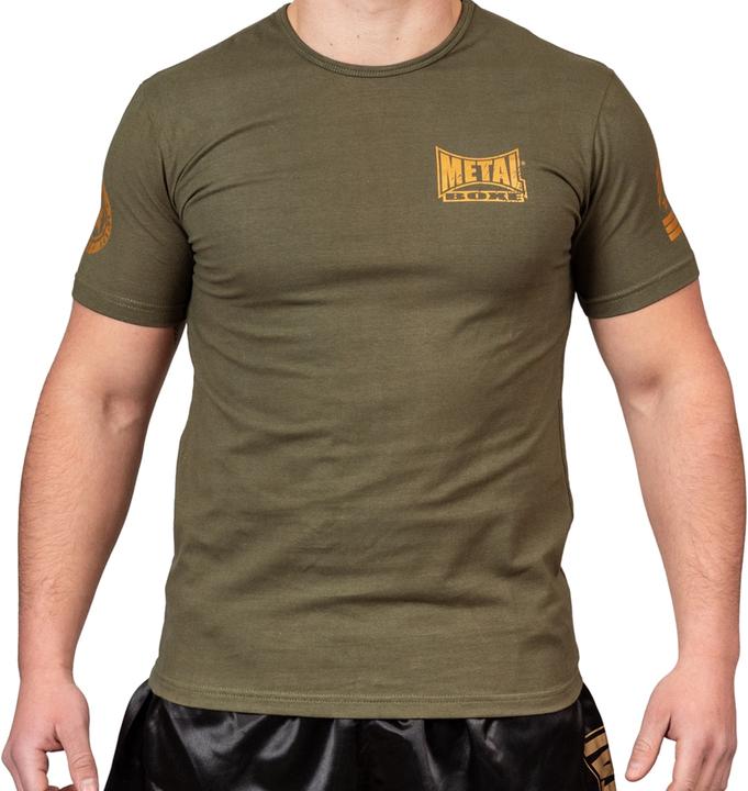 Actual product image MetalBoxe Tee Shirt Vintage Military (S, L)