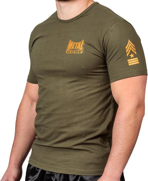 MetalBoxe Tee Shirt Vintage Military (S, L)