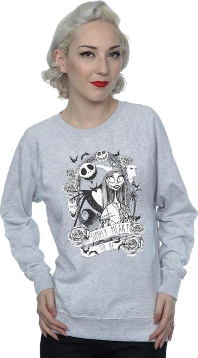 Image du produit Disney - Sweat NIGHTMARE BEFORE CHRISTMAS SIMPLY MEANT TO BE - Femme (XL)