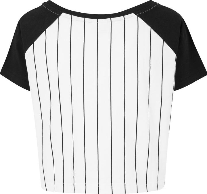 Actual product image Urban Classics Ladies Cropped Baseball Tee (XS)