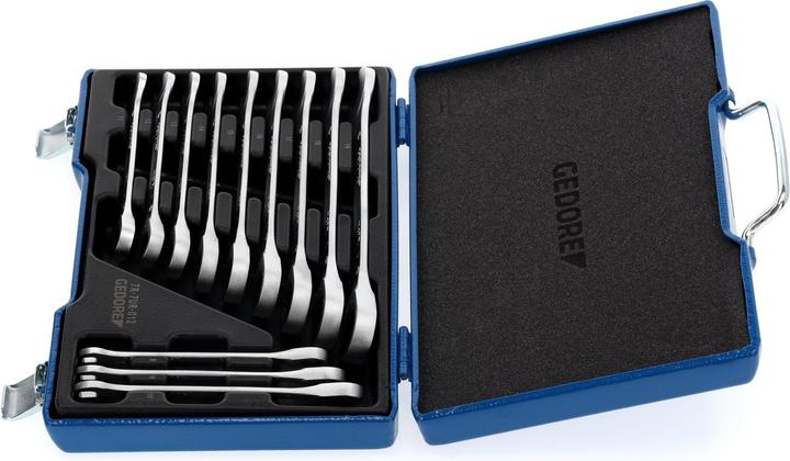 Immagine prodotto Gedore 7 R-012 Set di chiavi con cricchetto ad anello 12 pezzi 8-19 mm (8 mm, 9 mm, 10 mm, 11 mm, 12 mm, 13 mm, 14 mm, 15 mm, 16 mm)