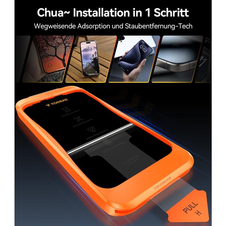Actual product image Torras Install Master (1 Piece, Apple iPhone 16 Pro Max)