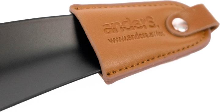 Actual product image Anders. Metal shoehorn black matt 16cm