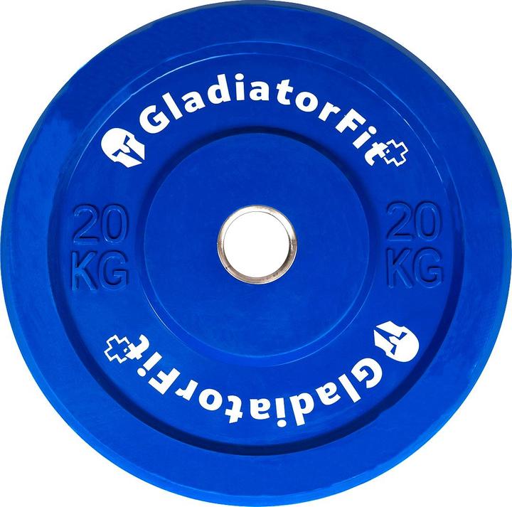 Immagine prodotto Gladiatorfit Piastra di peso olimpico (1 x 20 kg)