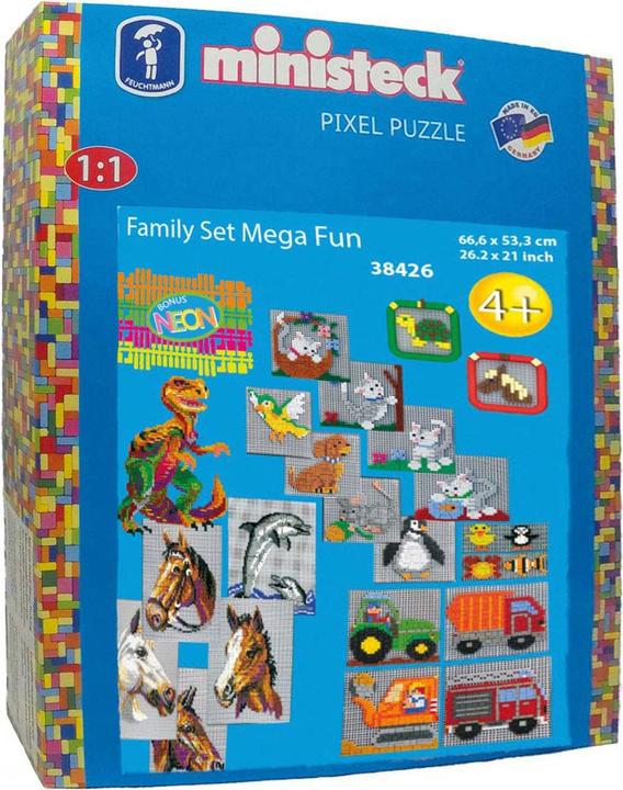 Image du produit Ministeck Family Set Mega Fun - XXL Box, 4000pcs.