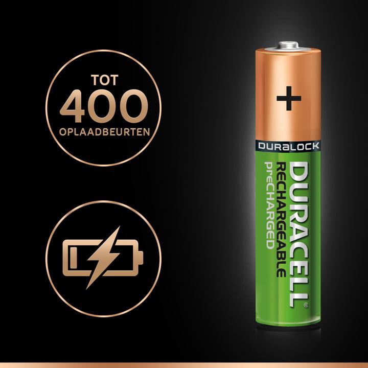 Produktbild Duracell Recharge Ultra (4 Stk., AAA, 900 mAh)