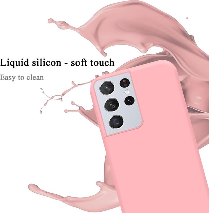 Actual product image Cadorabo TPU Liquid Silicone Case Cover (Samsung Galaxy S22 Ultra)