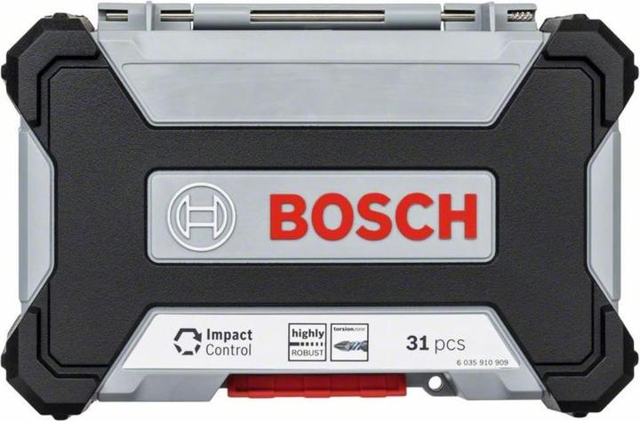 Produktbild Bosch Professional Zubehör 31-tlg. Impact Control Schrauberbit-Set (Kreuz Phillips PH M2, Innensechsrund TX M20, Innensechsrund TX M25, Kreuz Phillips PH M1, Innensechsrund TX M15, Kreuz Pozidriv PZ M3, Innensechsrund TX M30, Kreuz Phillips PH M3, Kreuz Pozidriv PZ M2, Innensechsrund TX M40)
