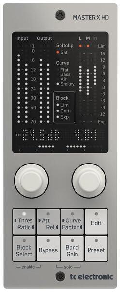 Actual product image TC Electronic Master X HD-DT Wtyczka masteringowa z fizycznym kontrolerem (Controller)
