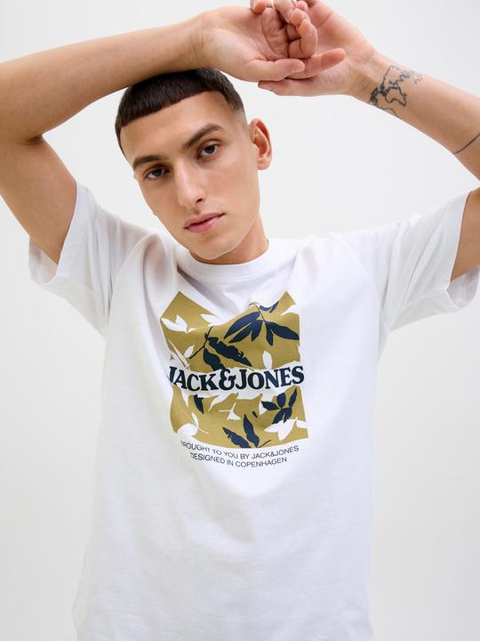 Produktbild Jack & Jones Gedruckt Rundhalsausschnitt T-shirt T-shirt (XS)