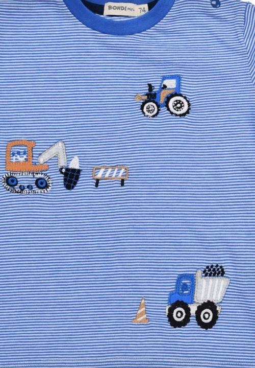 Produktbild Bondi Kleinkinder T-Shirt Baufahrzeuge (80)