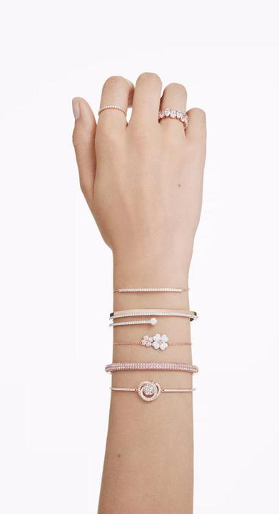Produktbild Swarovski Matrix Vittore Ring Tropfenschliff Weiss Roségold (58)