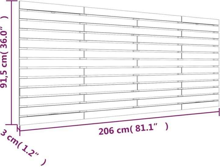 Immagine prodotto VidaXL Lilyana (206 x 3 x 91,5 cm)