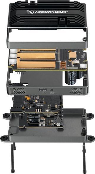 Actual product image Hobbywing Platinum Pro 200A HV 6-14s OPTO