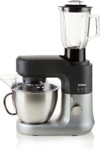 Actual product image Domo Food processor complete set 4.5 litre bowl DO9182KR Professional kneading machine (1000 W)