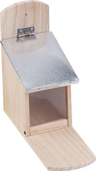 Image du produit Royal Gardineer Lot de 2 mangeoires pour écureuils résistantes aux intempéries, toit métallique, en kit
