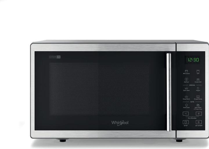 Actual product image Whirlpool MWP 253 SX Mikrowelle Arbeitsplatte Grill-Mikrowelle Edelstahl (25 l)