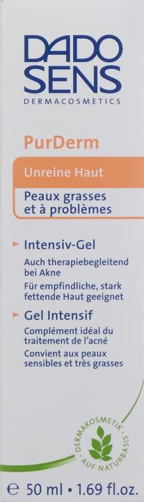 Image du produit Dado Sens PURDERM Gel Intensif - Peau impure (50 ml, Gel visage)